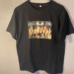 Black BTS Graphic T-Shirt